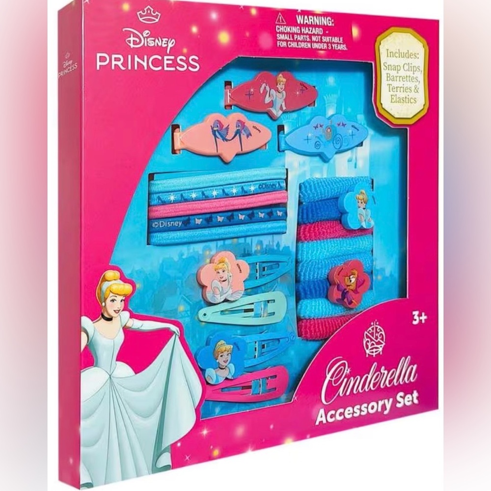 Disney Princess Cinderella Kids Hair Accessory Set